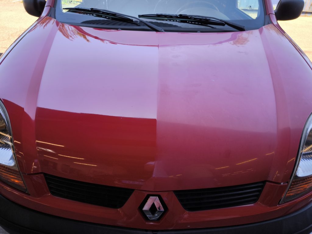 Polissage et restauration sur Renault Kangoo à Mulhouse (Haut-Rhin)