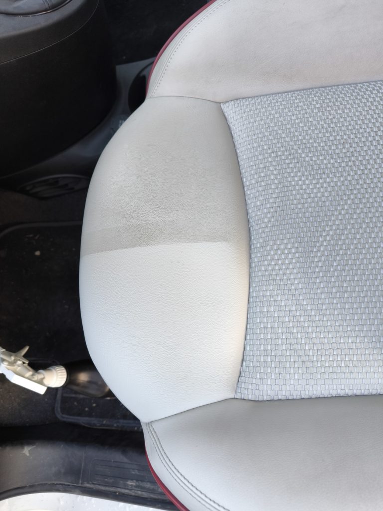 Nettoyage minutieux Fiat 500 à Sausheim près de Mulhouse